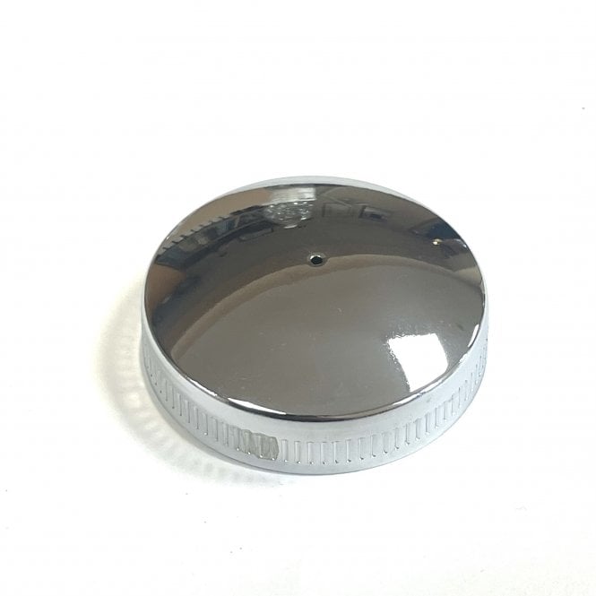 Metal Oil Filler Cap - Chrome