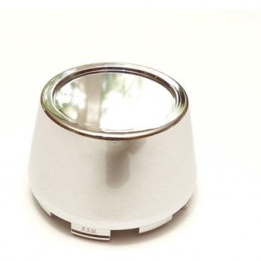 Plastic Centre Cap (CHROME) For WHL120 Minator Alloy Road Wheel (No Badge)