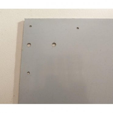 Rear Door Aluminium Panel L/H (Pre-Drilled Holes)