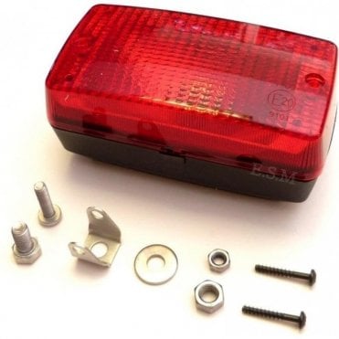 Rear Fog Light (Black Plastic)