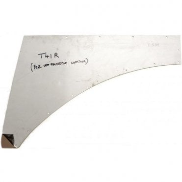 Rear Quarter Aluminium Panel R/H (Pre-Drilled Holes)