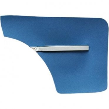 Rear Quarter Panels 1962-`64 2-Door/Convertible (BLUE DUO-TONE) pair