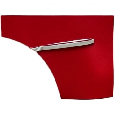Rear Quarter Panels 1962-`64 2-Door/Convertible (RED DUO-TONE) pair