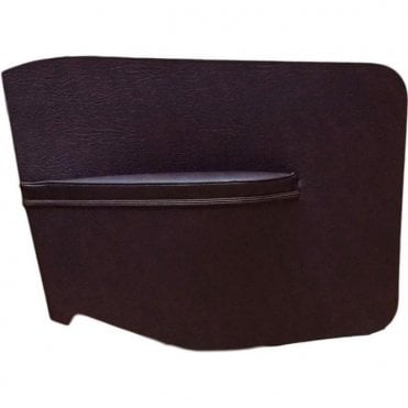 Rear Quarter Panels-Plain 1948-1962 (2-Door/Convertible) Pair MAROON