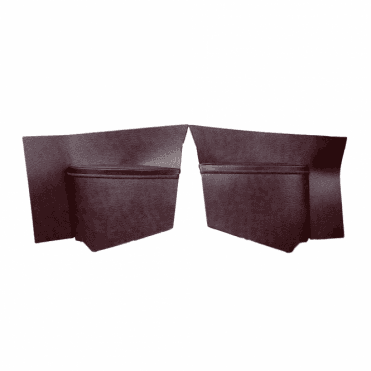 Rear Quarter Panels-Plain 1953-1962 (Traveller) Pair MAROON