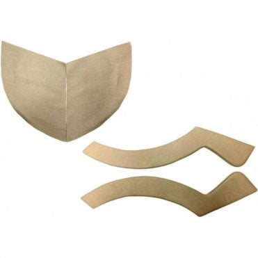 Rear Wheel Arch Cover - 4 Door Saloon Pre 1956 (BEIGE)