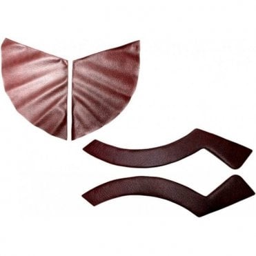 Rear Wheel Arch Cover - 4 Door Saloon Pre 1956 (MAROON)