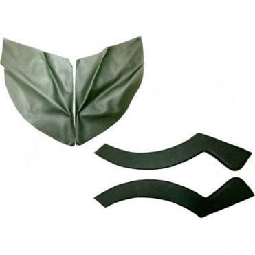 Rear Wheel Arch Cover - 4 Door Saloon Pre 1956 (SUEDE GREEN)