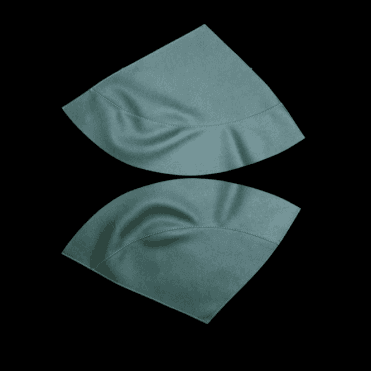 Rear Wheel Arch Covers-Saloon/Convertible (SUEDE GREEN)