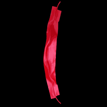 Rear Wooden Finisher Vinyl Covering (RED)