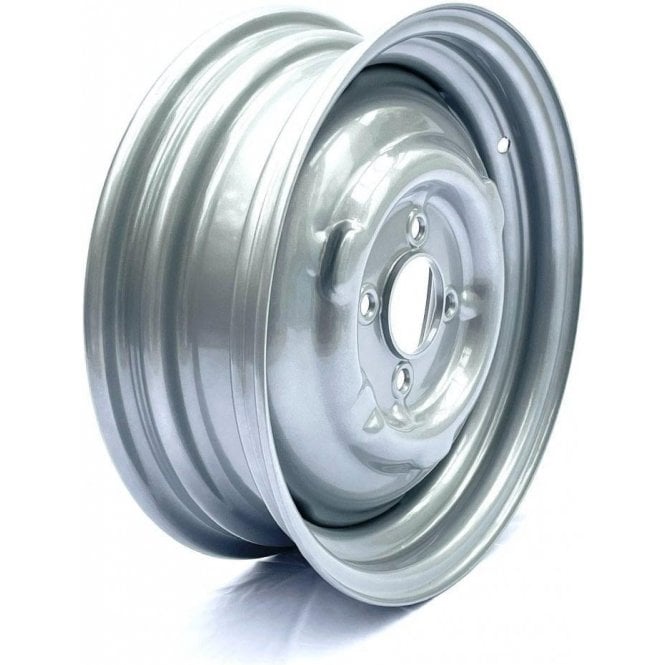 Road Wheel 4.5J x 14" MINOR 8 cwt. Van, Pick-Up (4.5" Wide) Painted in SILVER ( ACA8264 ) ( LP917 )