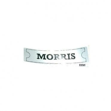 Rocker Cover Sticker "MORRIS"