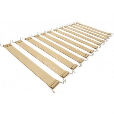 SET OF 12 Seat Webbing Straps-Includes Clips (7 Base/5 Back)