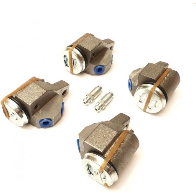 Set of 4 Front Brake Cylinders 1954-1971 Original Lockheed Design *NOT MM & EARLY SERIES II*