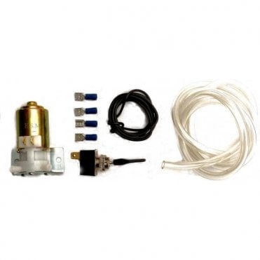 Windscreen Washer Kit (Electrical Pump) with LEVER Type Switch (13mm Mounting Hole)