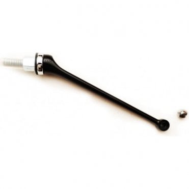 Wing Mirror Arm (Van) Spring Back Extra Long (BLACK FINISH) TEX