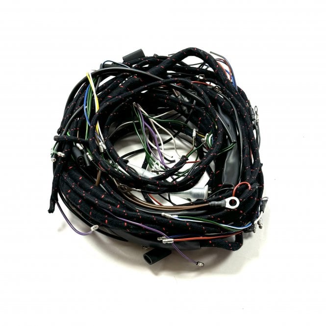Wiring Loom - 1956 to 1957 2 & 4 Door (Minor 1000) Chassis Number 448801-On + FLASHERS & ALTERNATOR